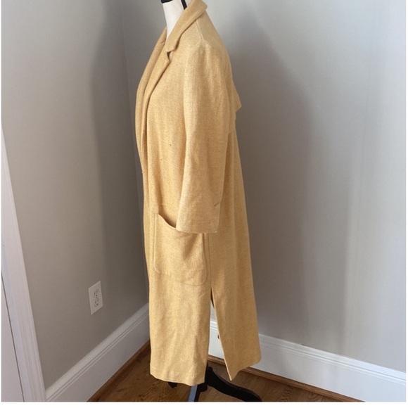 Zara relaxed fit duster trench coat cardigan lightweight  layering large - Picture 9 of 15